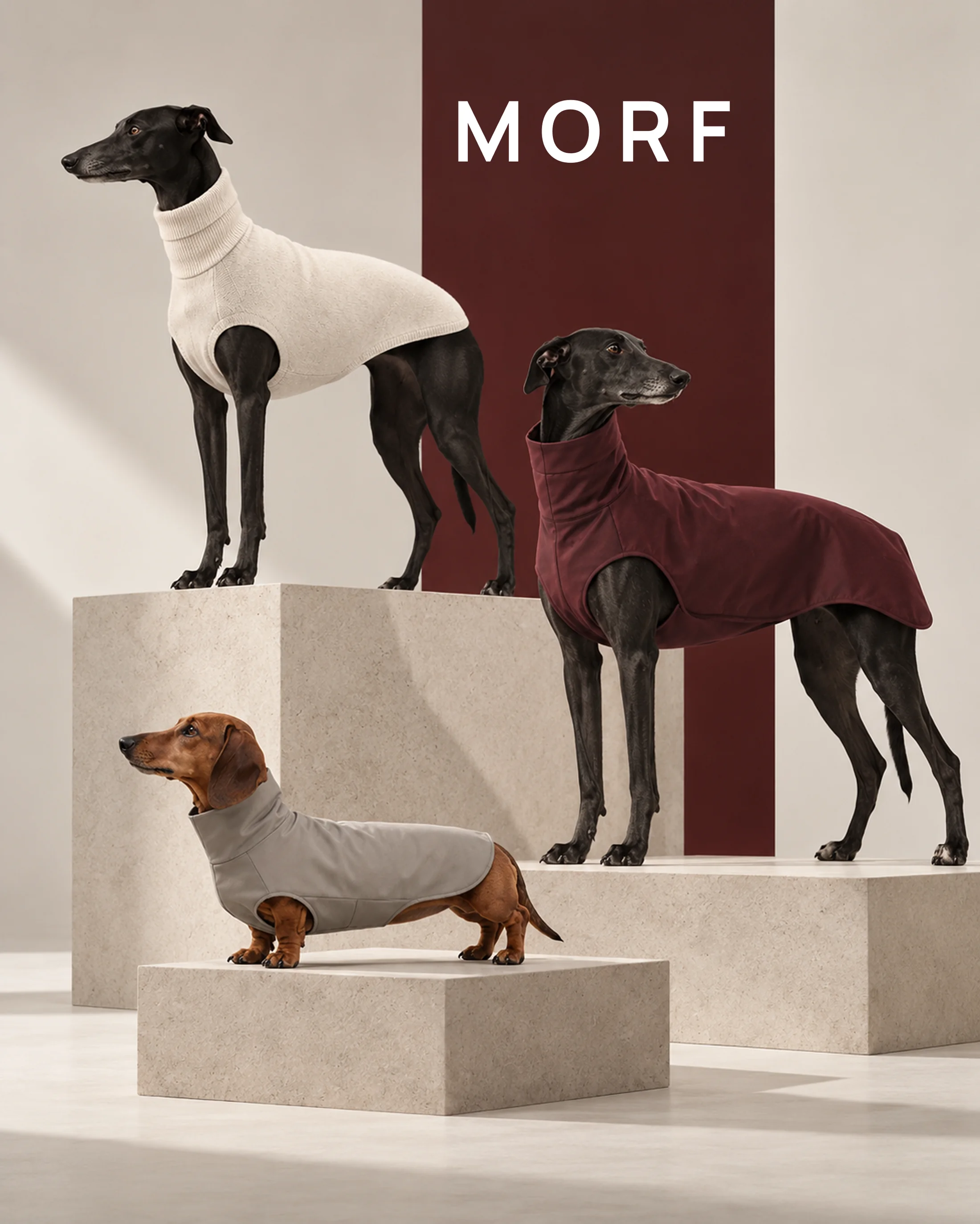 MORF Dogwear campaign identity visual 01